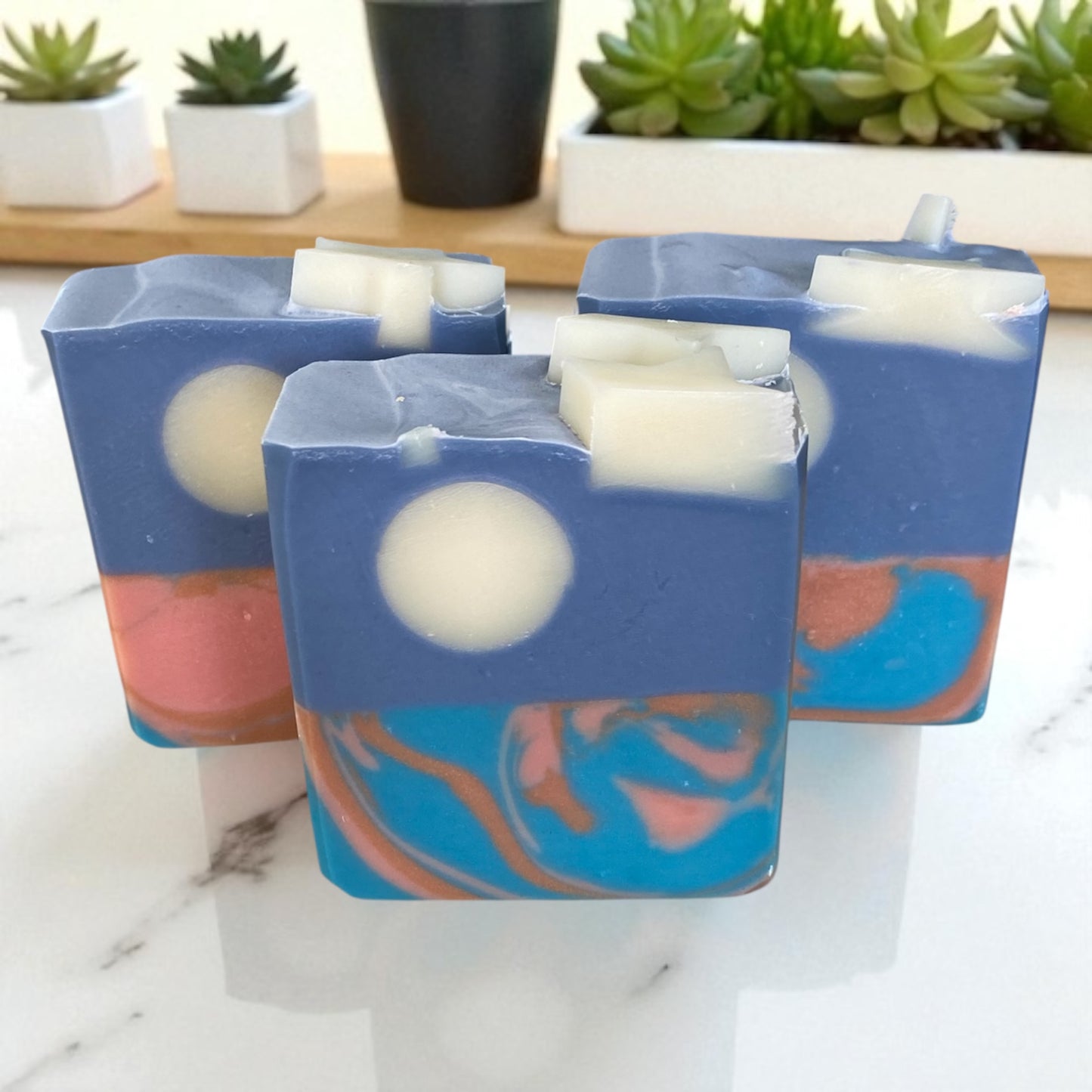 Moon Over Mesa Arizona Themed Tallow Soap with Essential Oils