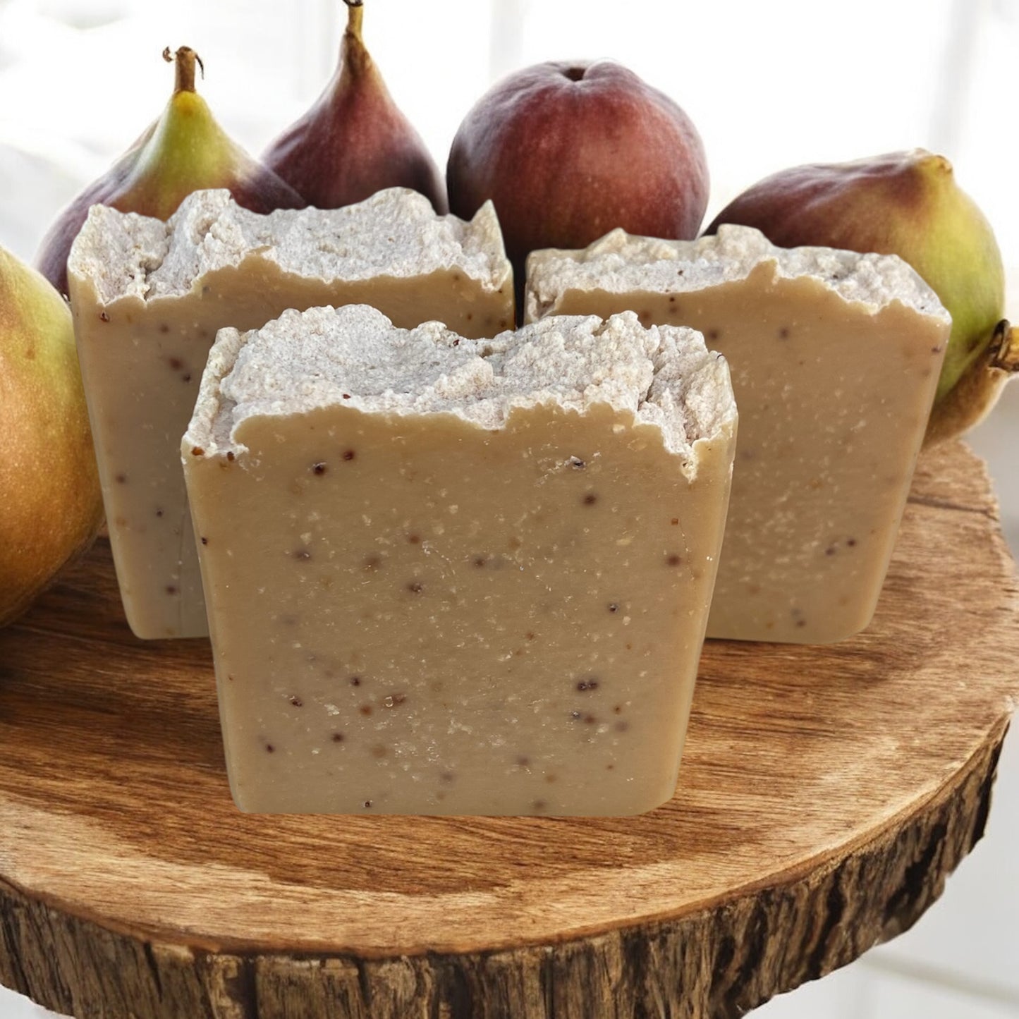 Fig Soap Bars All Natural Tallow Soap with Essential Oils