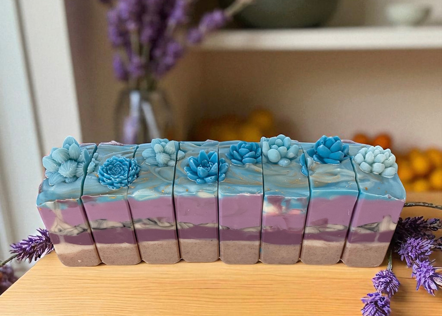 Lavender Canyon Arizona Themed Cactus Soap with Essential Oils