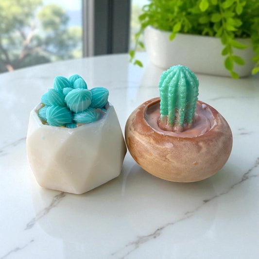 Mystery Mini Soap Set Of 5 Guest Size Soaps made with Essential Oils Great for Guests, Kids, Gifts