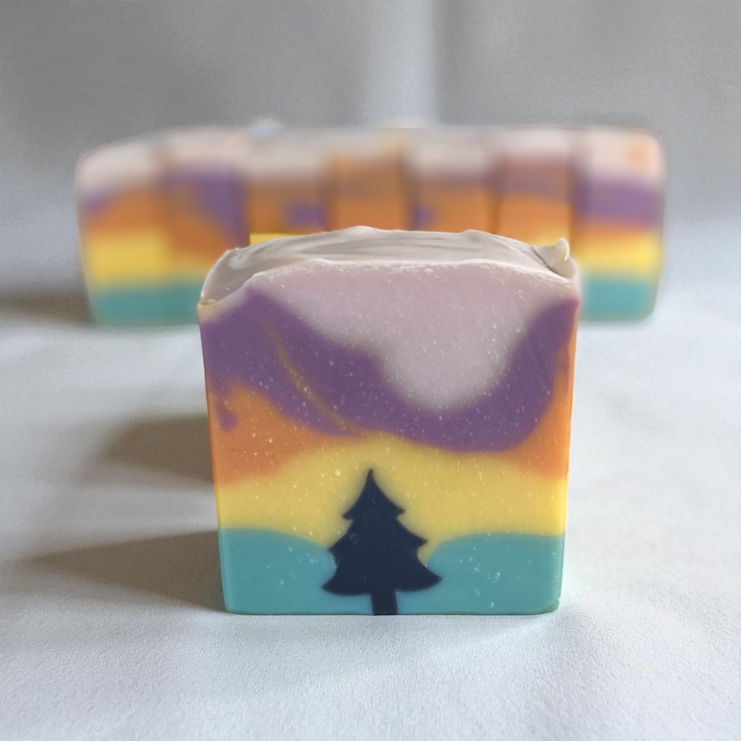 A Walk in the Forest Northern Arizona Themed Tallow Soap with Lavender, Lemongrass, Frankincense & Clove Essential Oils