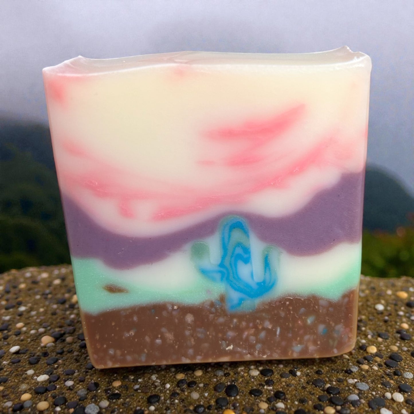 Misty Mountain Lavender & Eucalyptus Tallow Soap with Essential Oils