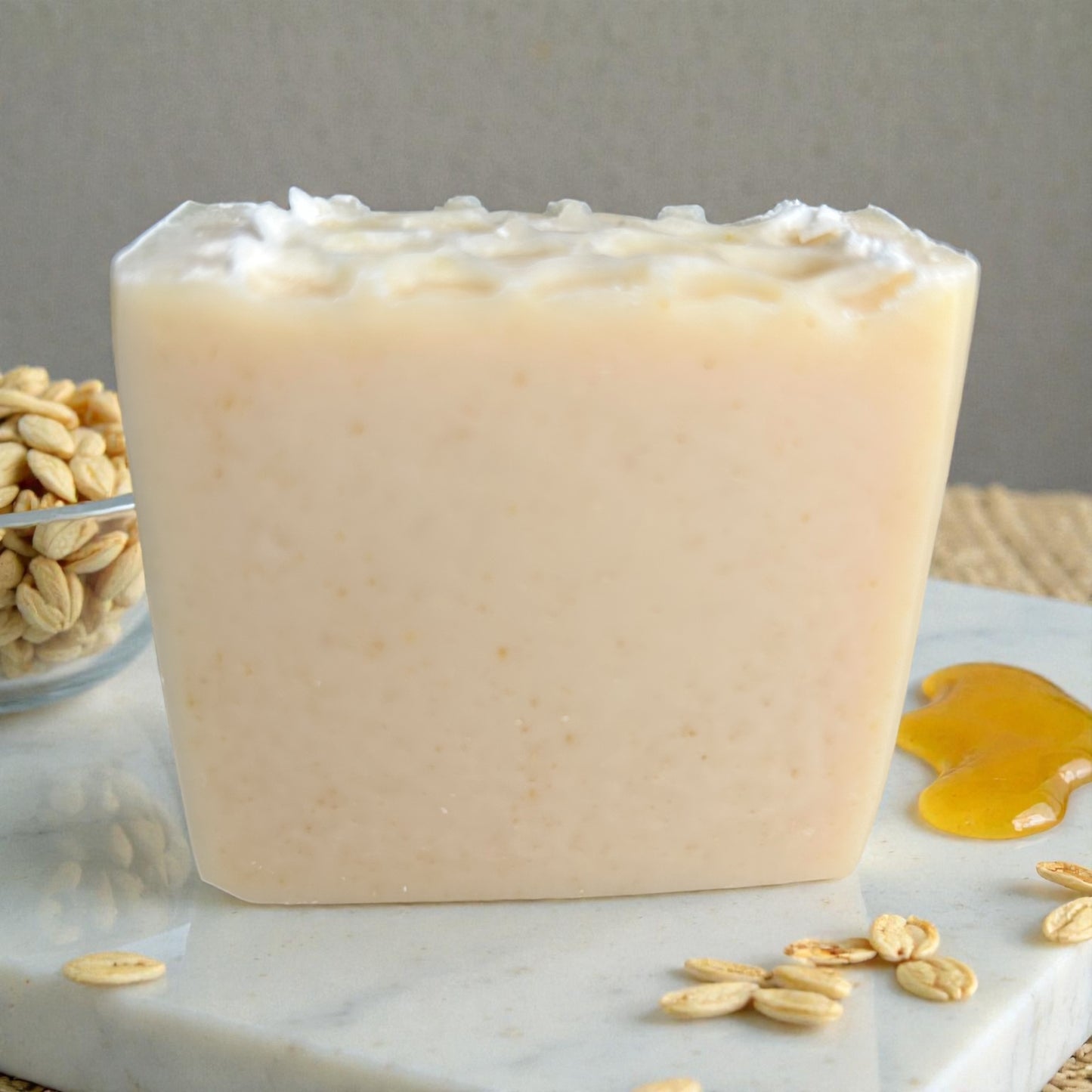 Honey, Oats & Milk UnscentedTallow Soap