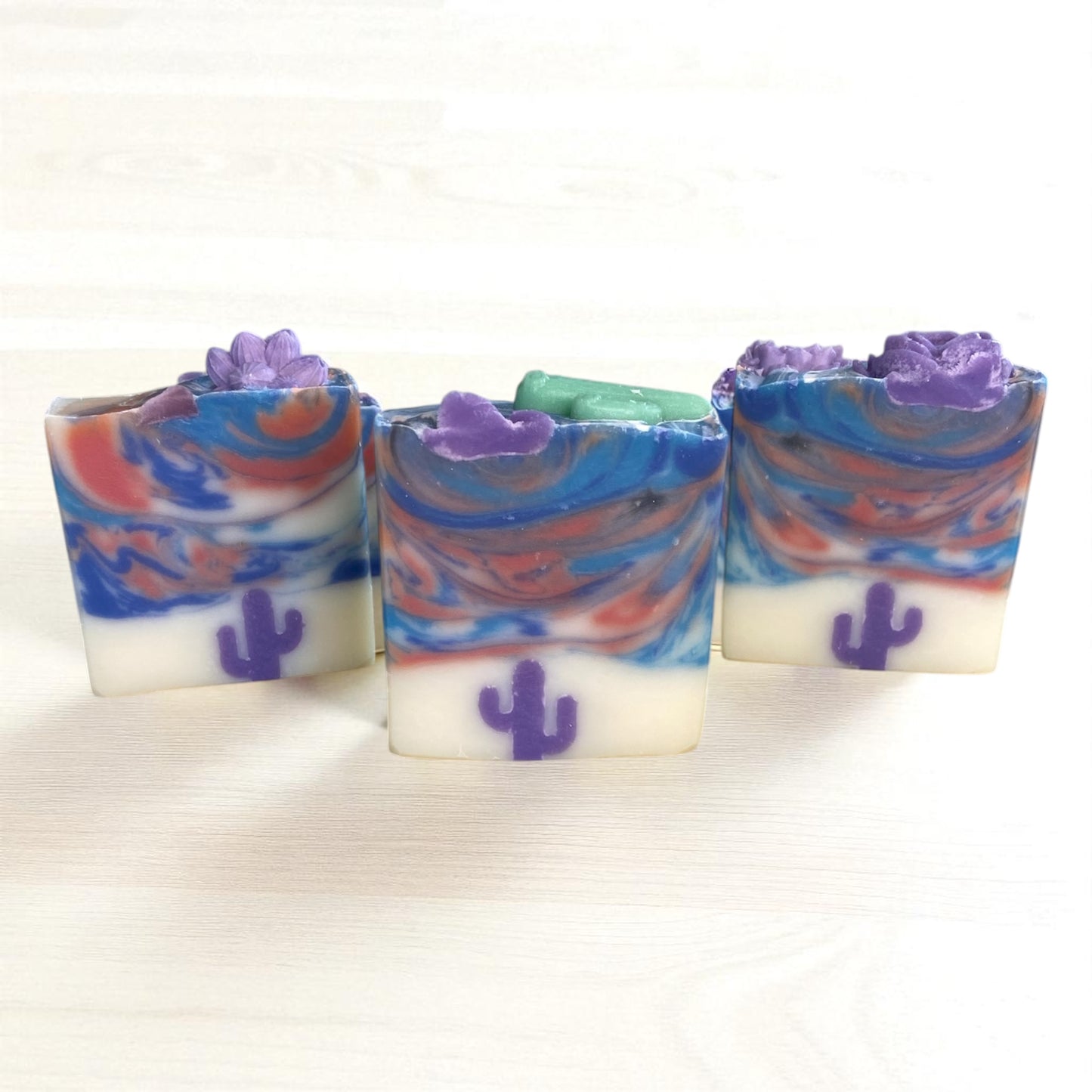 Lavender Sunrise Tallow Soap with Essential Oils