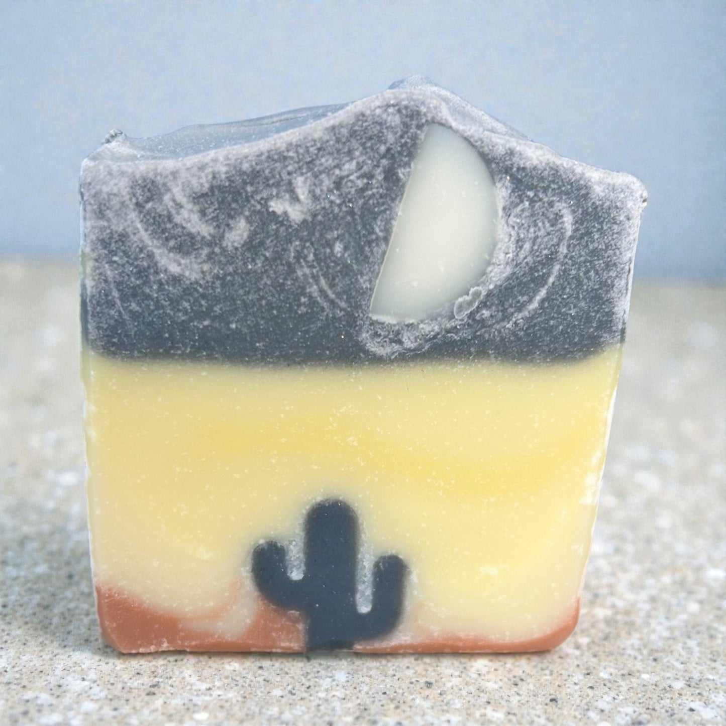 Mystical Moonrise Arizona Themed Tallow Soap with Lemongrass, Frankincense, Cedar wood, & Patchouli Essential Oils
