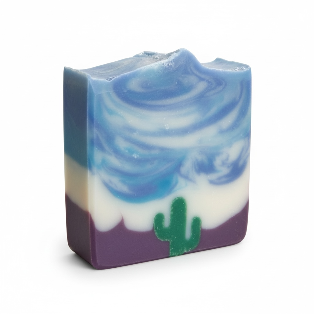 Sonoran Sky – Lavender, Rosemary & Eucalyptus Arizona Themed Tallow Soap