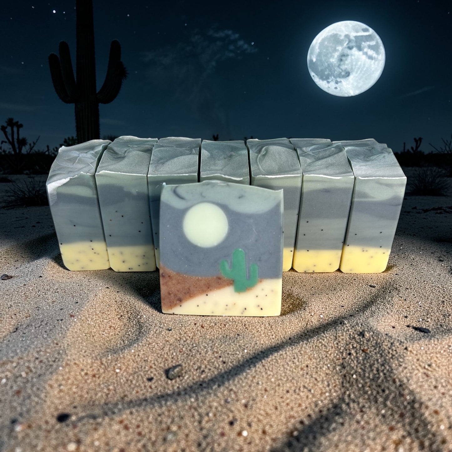 Walkin’ After Midnight Artisan Tallow Soap with Lemongrass, Peppermint & Cedar wood Essential Oils