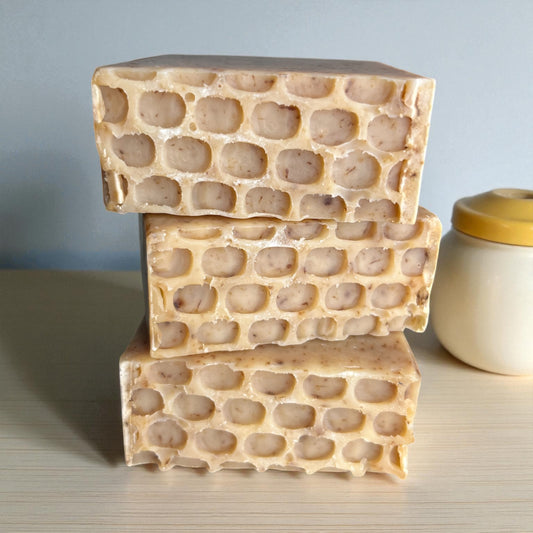 Honey Oat & Milk Tallow Soap with Essential Oils
