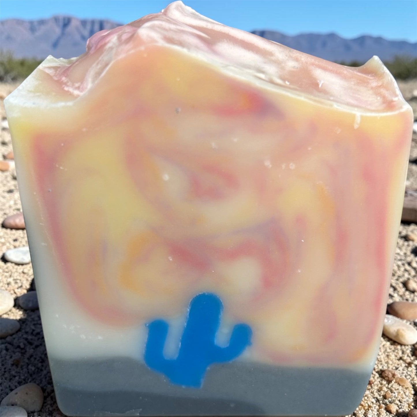 Phoenix Rising – Arizona Desert Cactus Soap | Artisan Handmade Tallow Soap with Anise, Cedar wood & Lemongrass Essential Oils