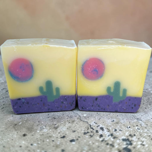 Desert Moon Tallow Soap | Lemongrass & Cedarwood Handmade Tallow Soap