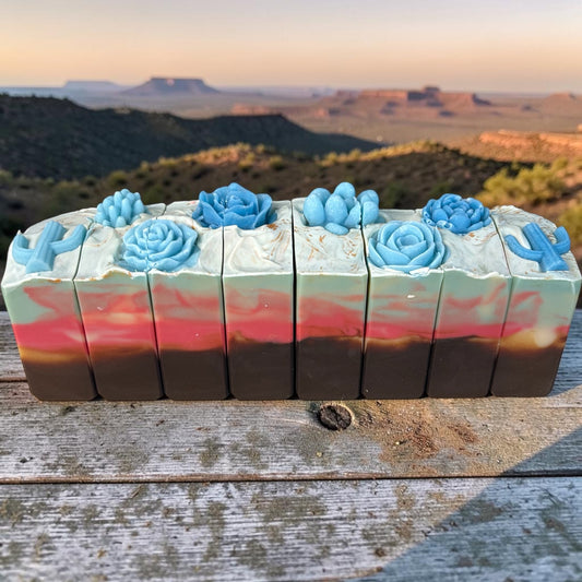 Blue Agave Sunset – Goat Milk Tallow Soap with Essential Oils