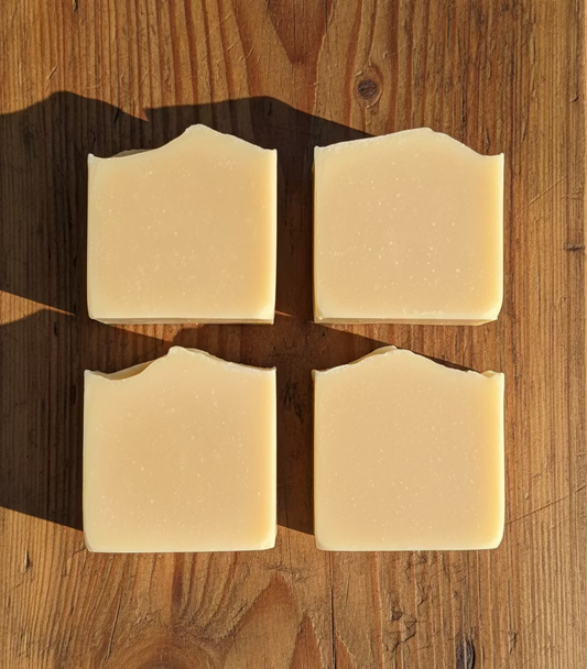 Unscented & Uncolored Pumpkin Tallow Soap | Handmade Fairy Tale Pumpkin Soap