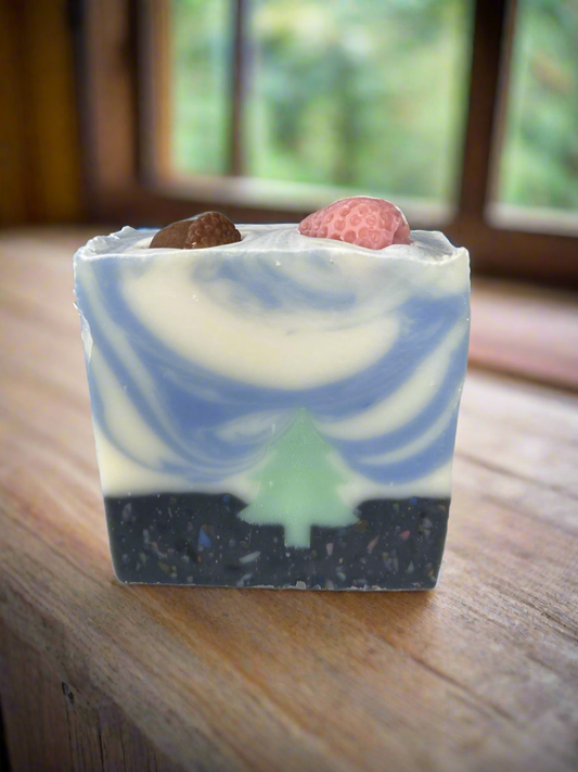 Up North Soap with Orange, Lavender, and Cedar wood essential oils