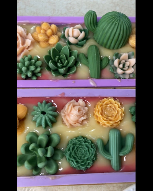 Arizona Desert Saguaro & Succulents Soap