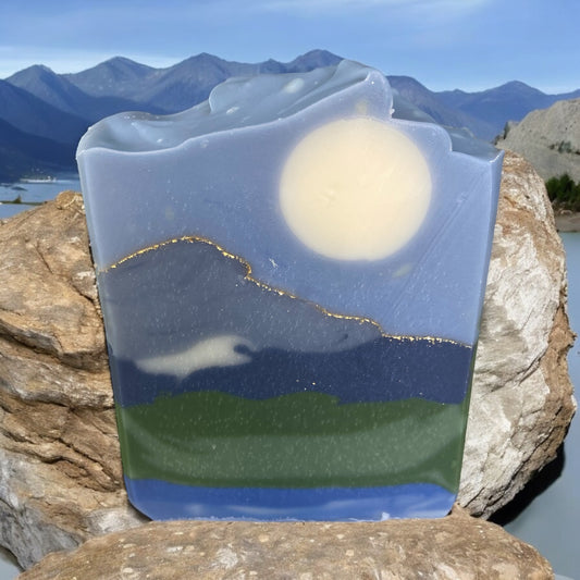 Mountain Moonrise Soap with Lavender & Frankincense Essential Oils