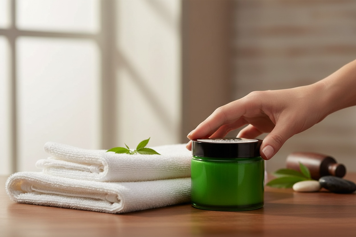 CBD & Arnica Herbal Infused Balm Skincare for Massage Therapy