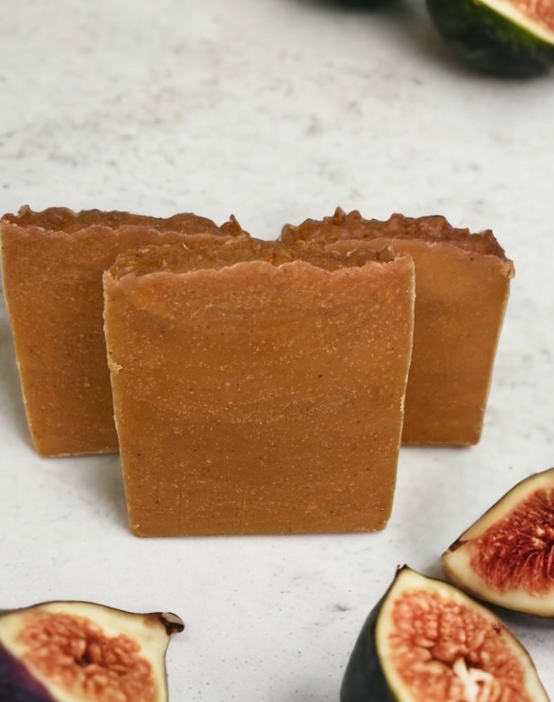 Fig Soap Bars with Milk & Honey