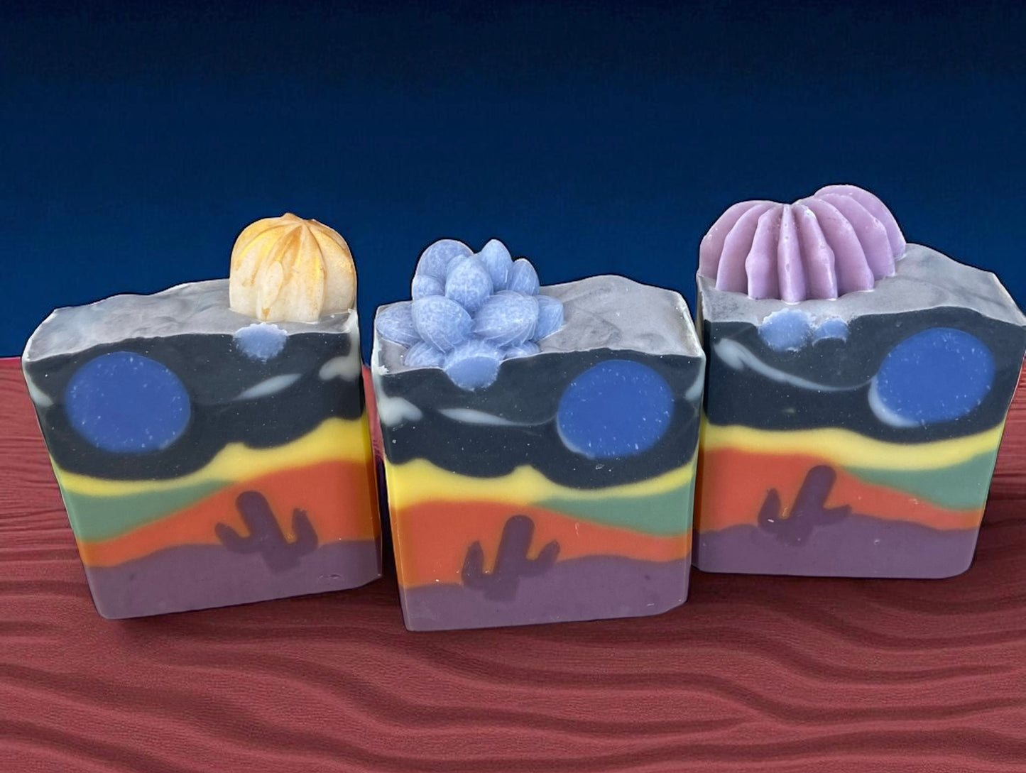 Midnight Mesa Arizona Themed Tallow Soap with Essential Oils