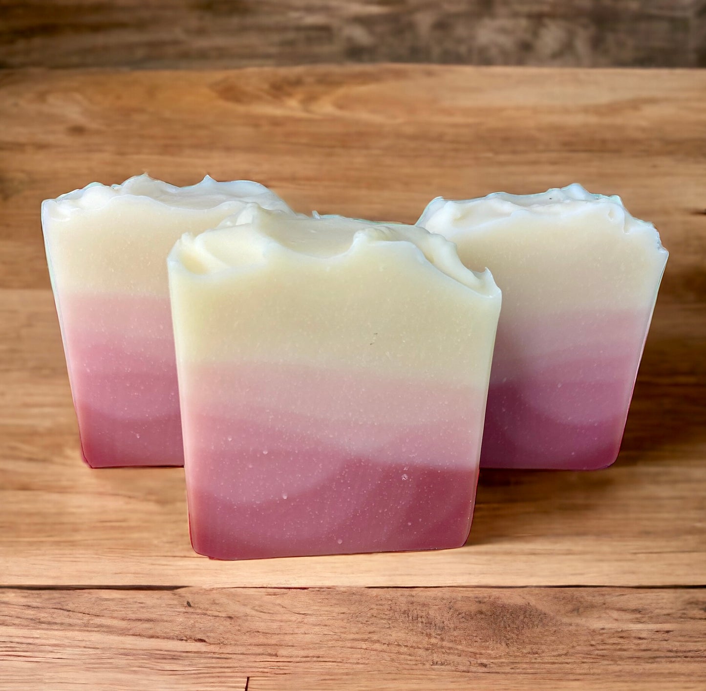 Pink Sunset Soap with Ylang Ylang, Orange, & Lavender