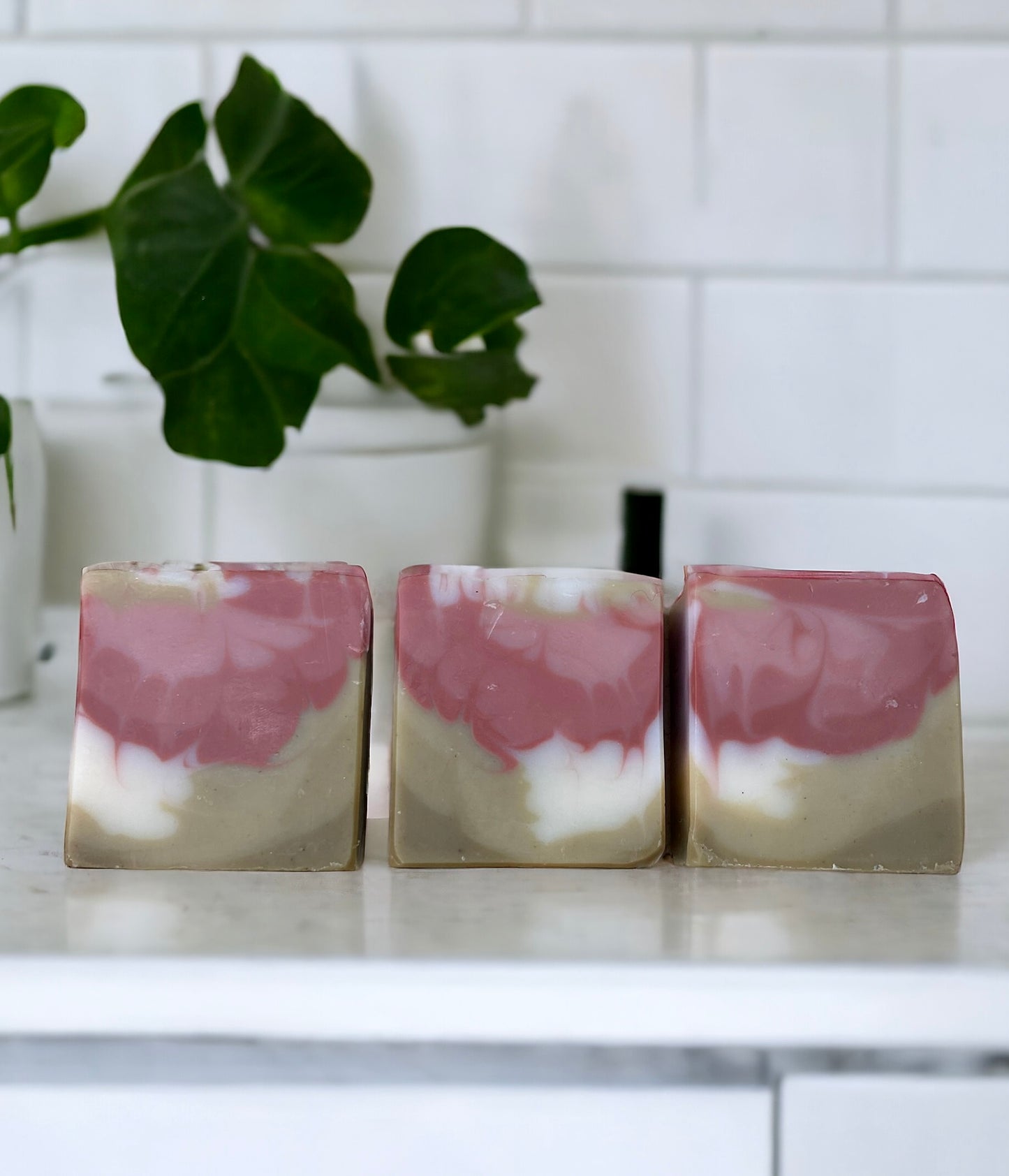 Buttermilk, Moringa, & Pink Clay All Natural Soap with Essential Oils
