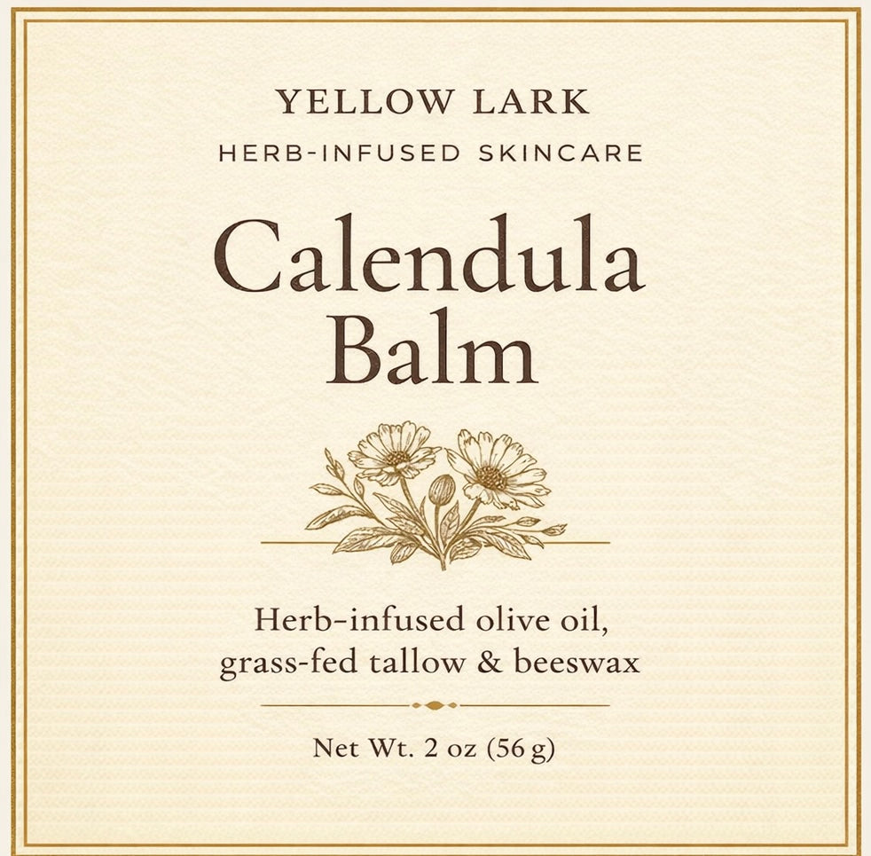 🌼 Calendula Balm Herb-Infused Skincare