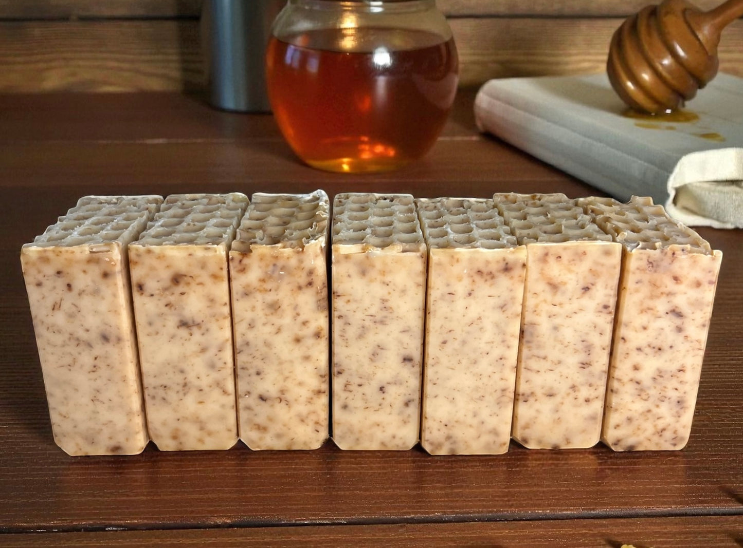 Honey Oat & Milk Tallow Soap with Essential Oils