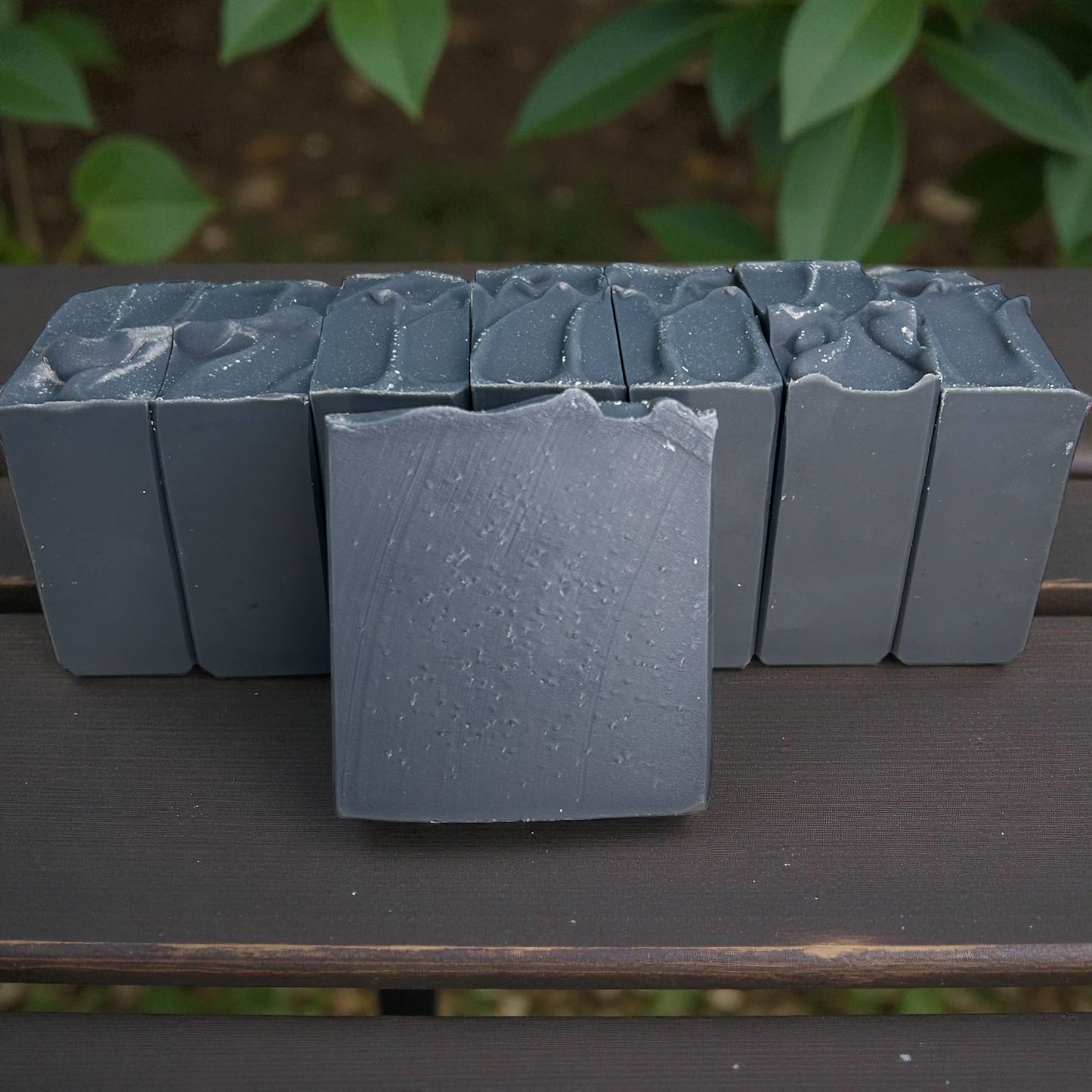 Activated Charcoal Tallow Soap with Cedarwood & Sandalwood Essential Oils