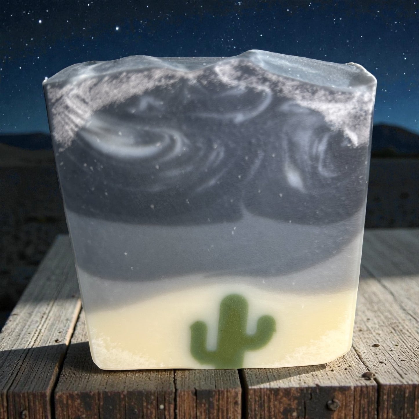 🌑 New Moon – Arizona Themed Tallow Soap with Lavender, Anise & Litsea Essential Oils