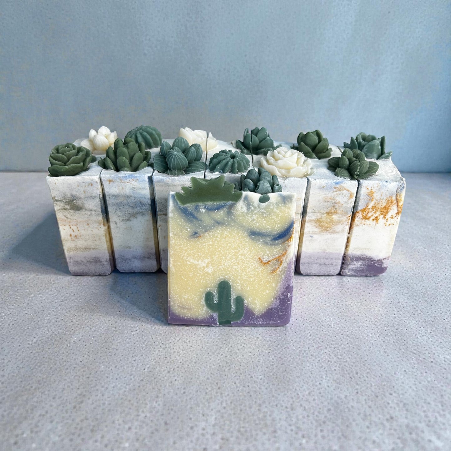 Arizona Desert Tallow Soap with Cedar wood, Frankincense, Geranium, and Lemongrass Essential Oils