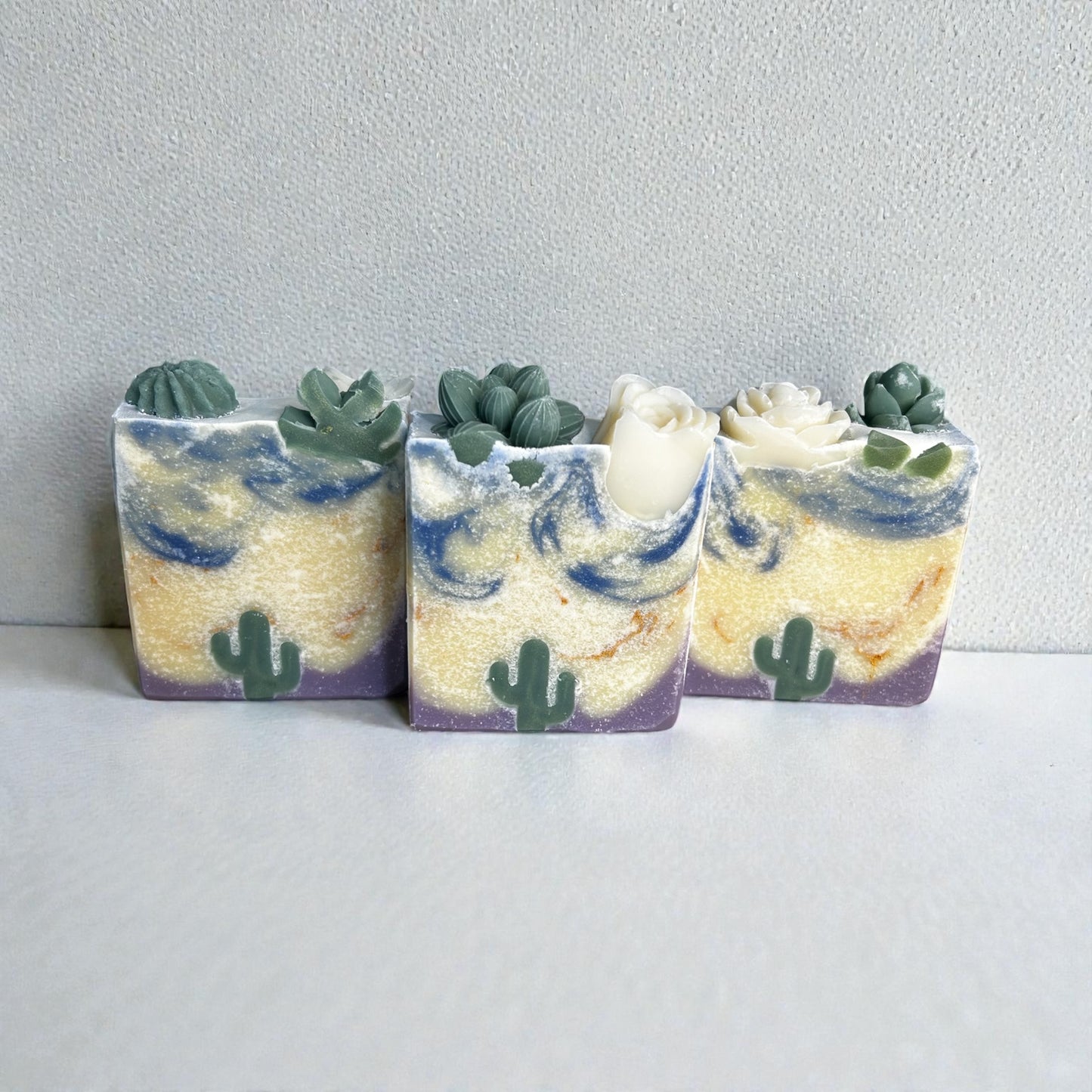 Arizona Desert Tallow Soap with Cedar wood, Frankincense, Geranium, and Lemongrass Essential Oils