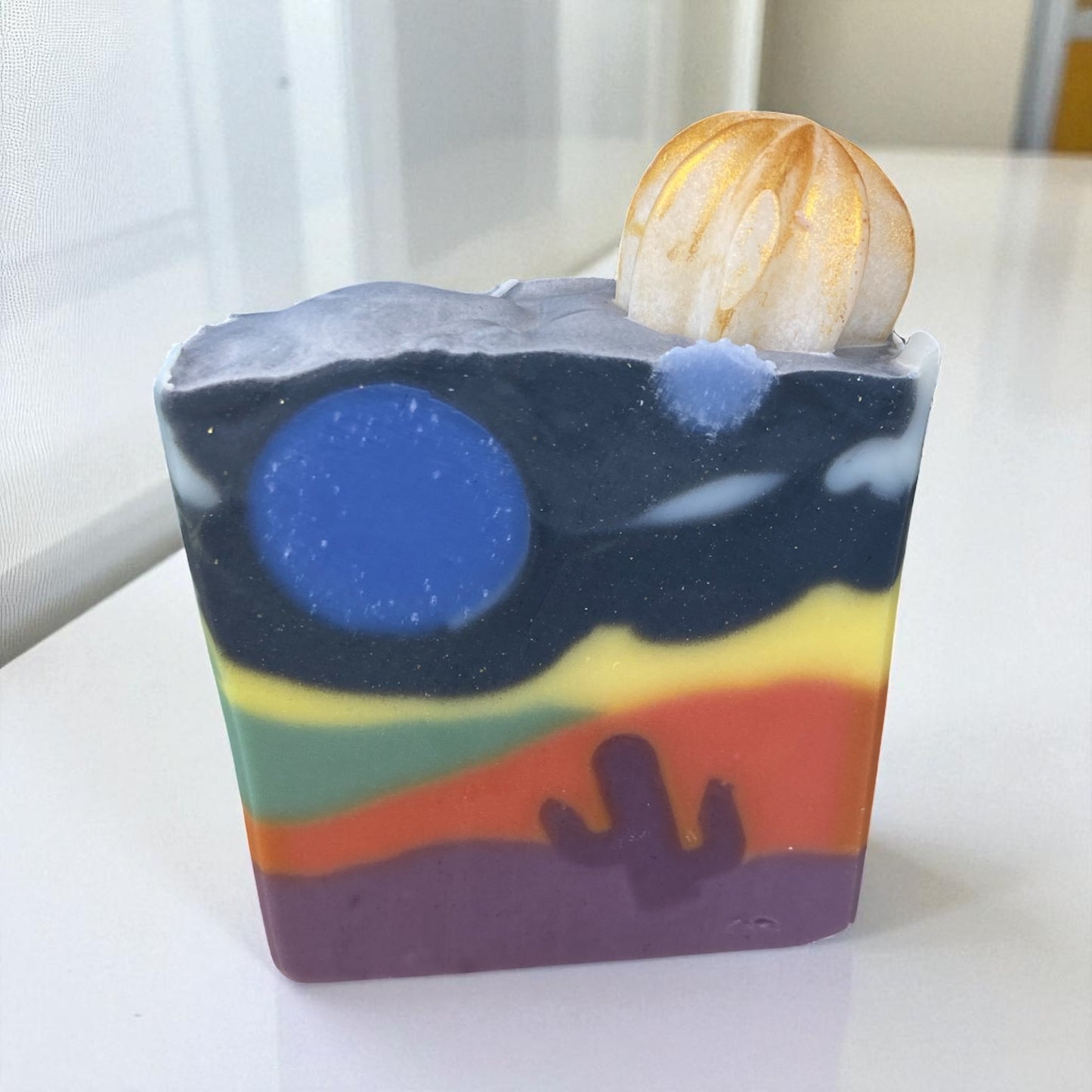 Midnight Mesa Arizona Themed Tallow Soap with Essential Oils