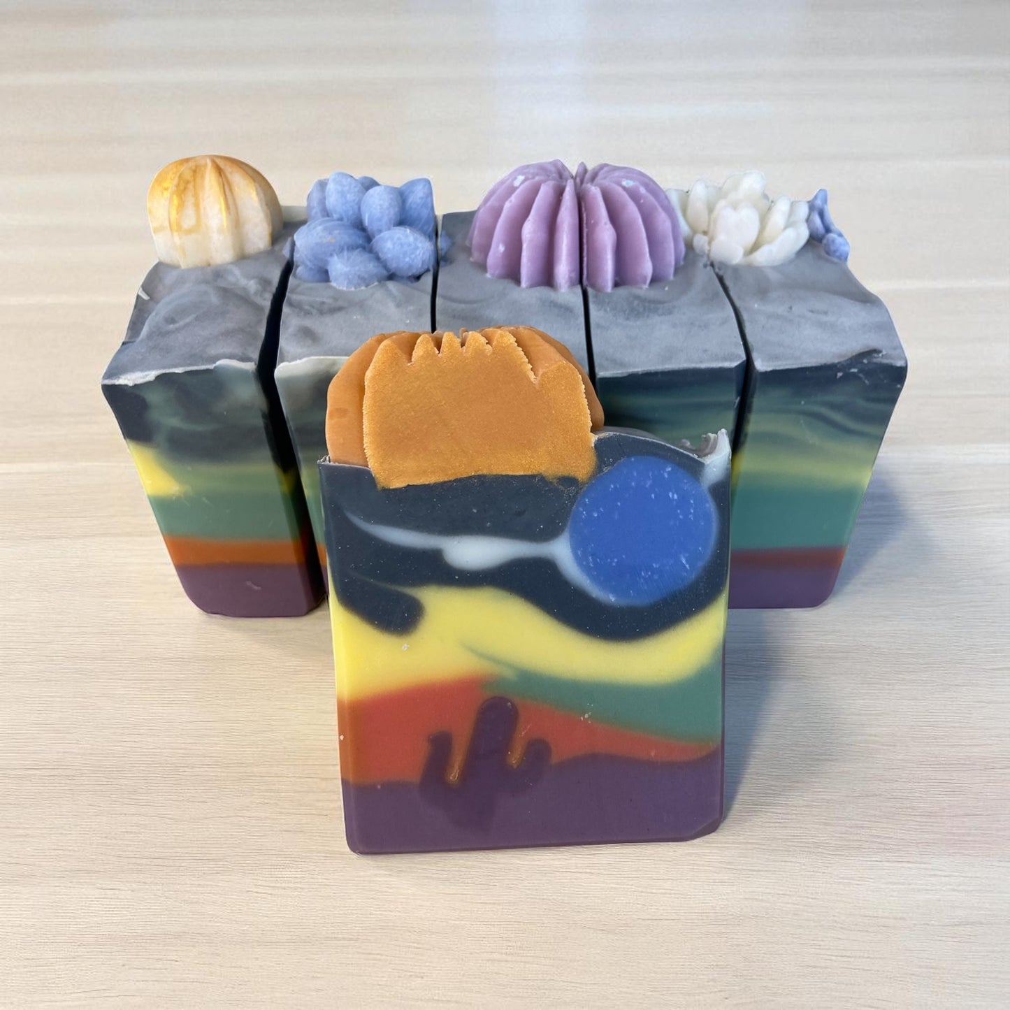 Midnight Mesa Arizona Themed Tallow Soap with Essential Oils