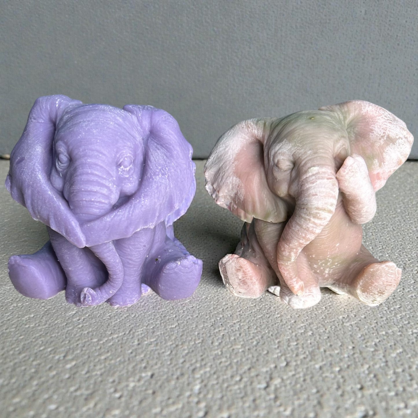 🐘 Elephant Shaped Artisan Tallow Soap with Essential Oils