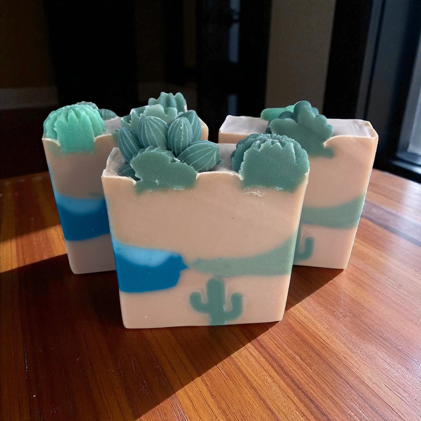 Cactus Breeze Arizona Themed Tallow Soap with Essential Oils
