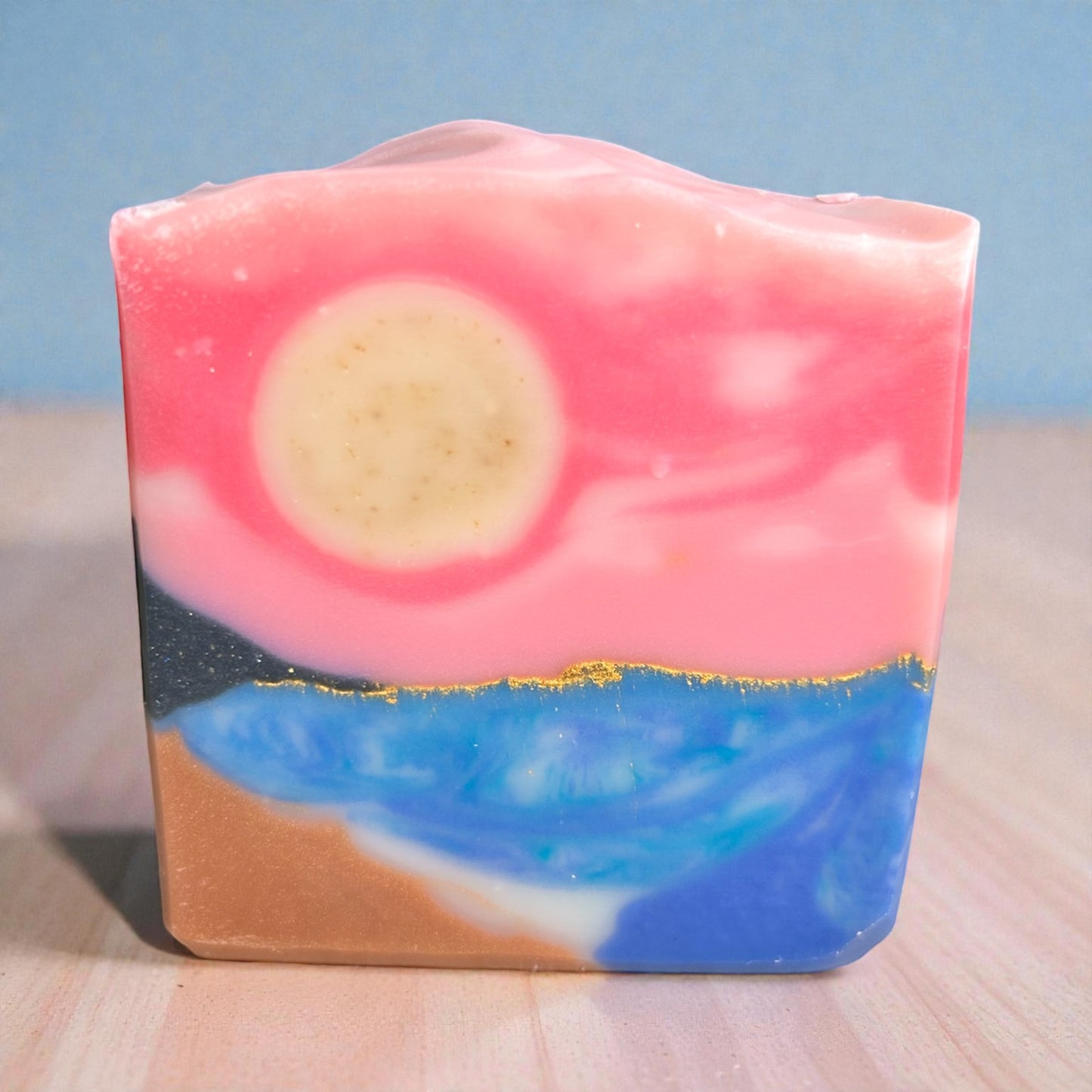 Sunset Dreams Ocean Inspired Tallow Soap with Essential Oils