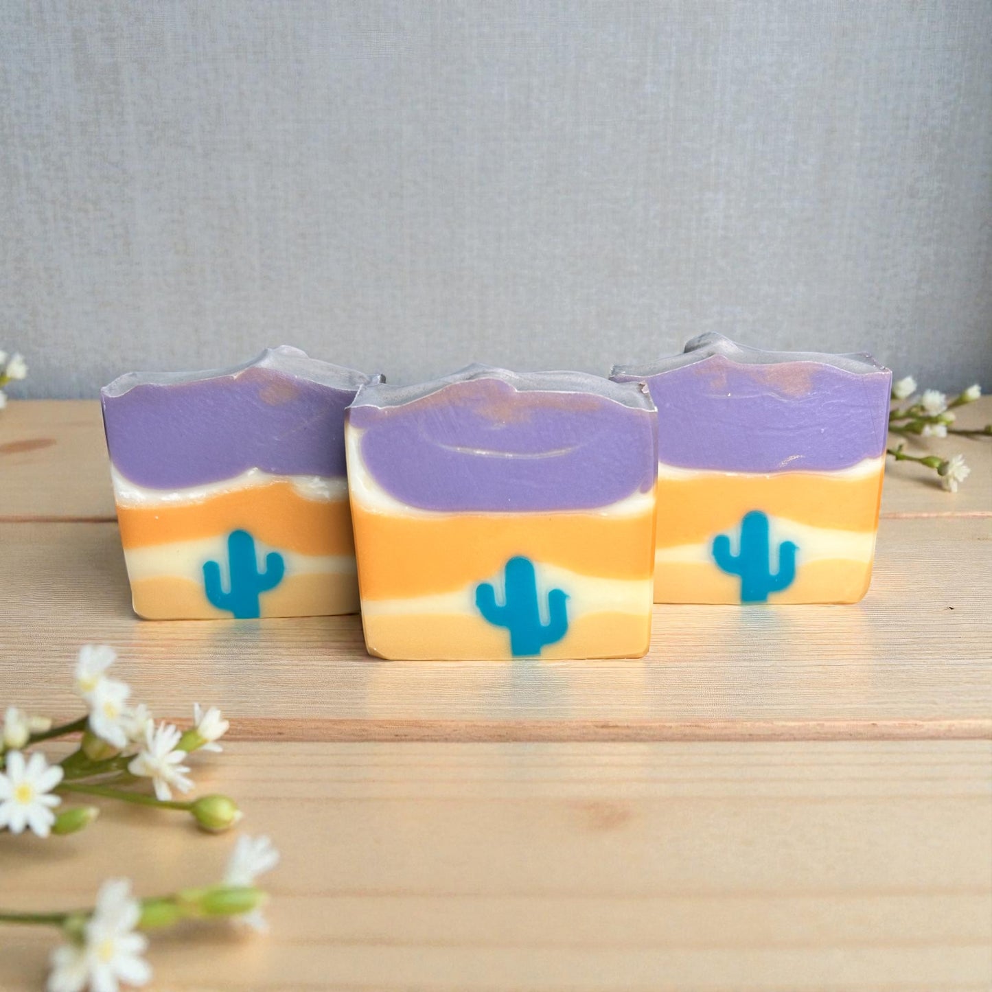 Sunrise in the Sonoran~Arizona Desert Inspired Tallow Soap