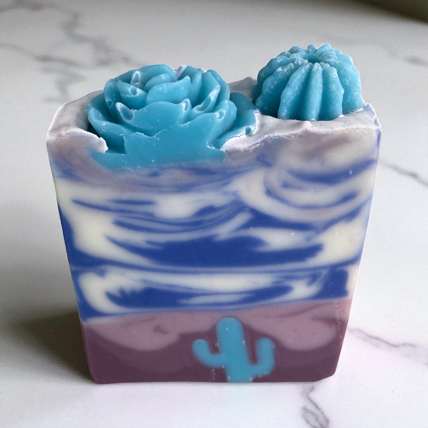 Lavender Hills Arizona Themed Soap with Lavender & Eucalyptus Essential Oils
