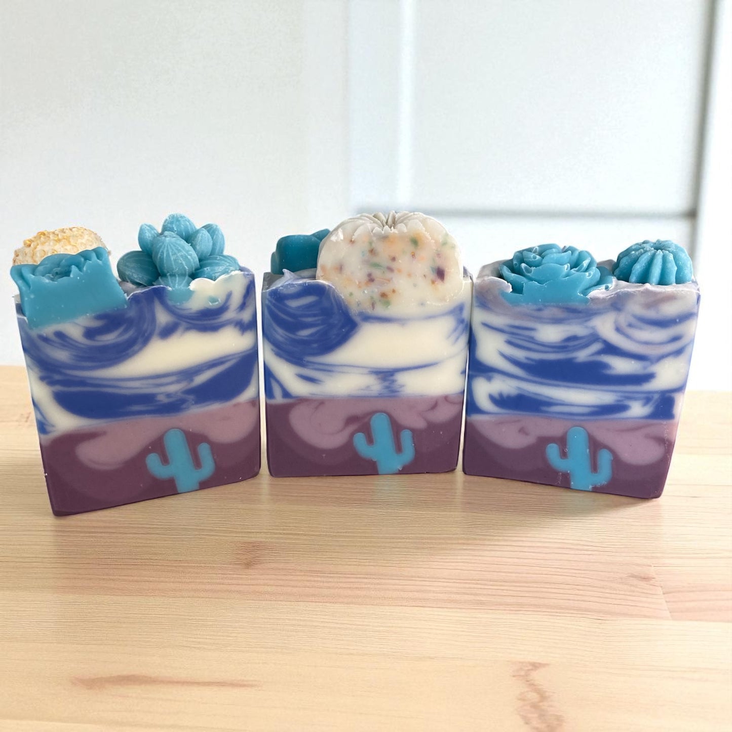 Lavender Hills Arizona Themed Soap with Lavender & Eucalyptus Essential Oils