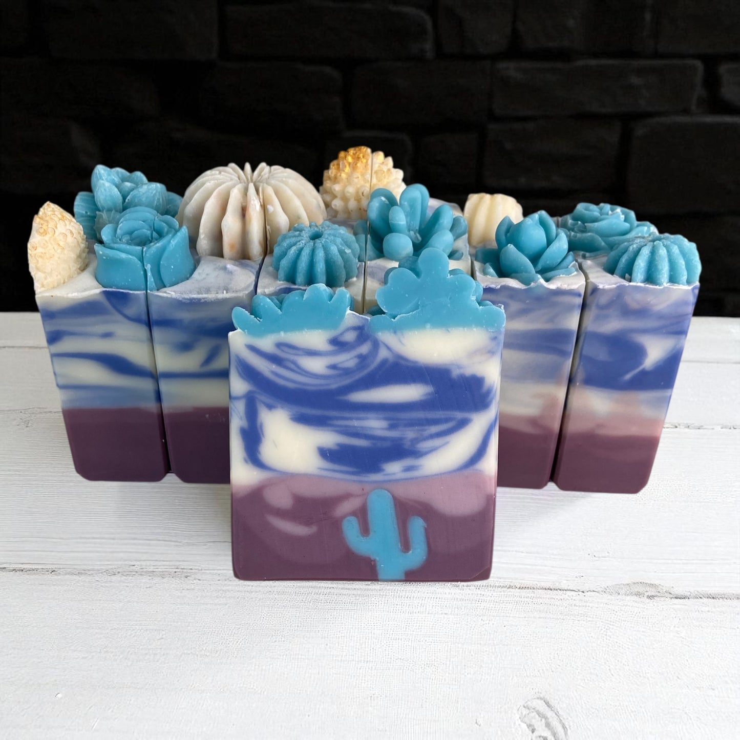 Lavender Hills Arizona Themed Soap with Lavender & Eucalyptus Essential Oils