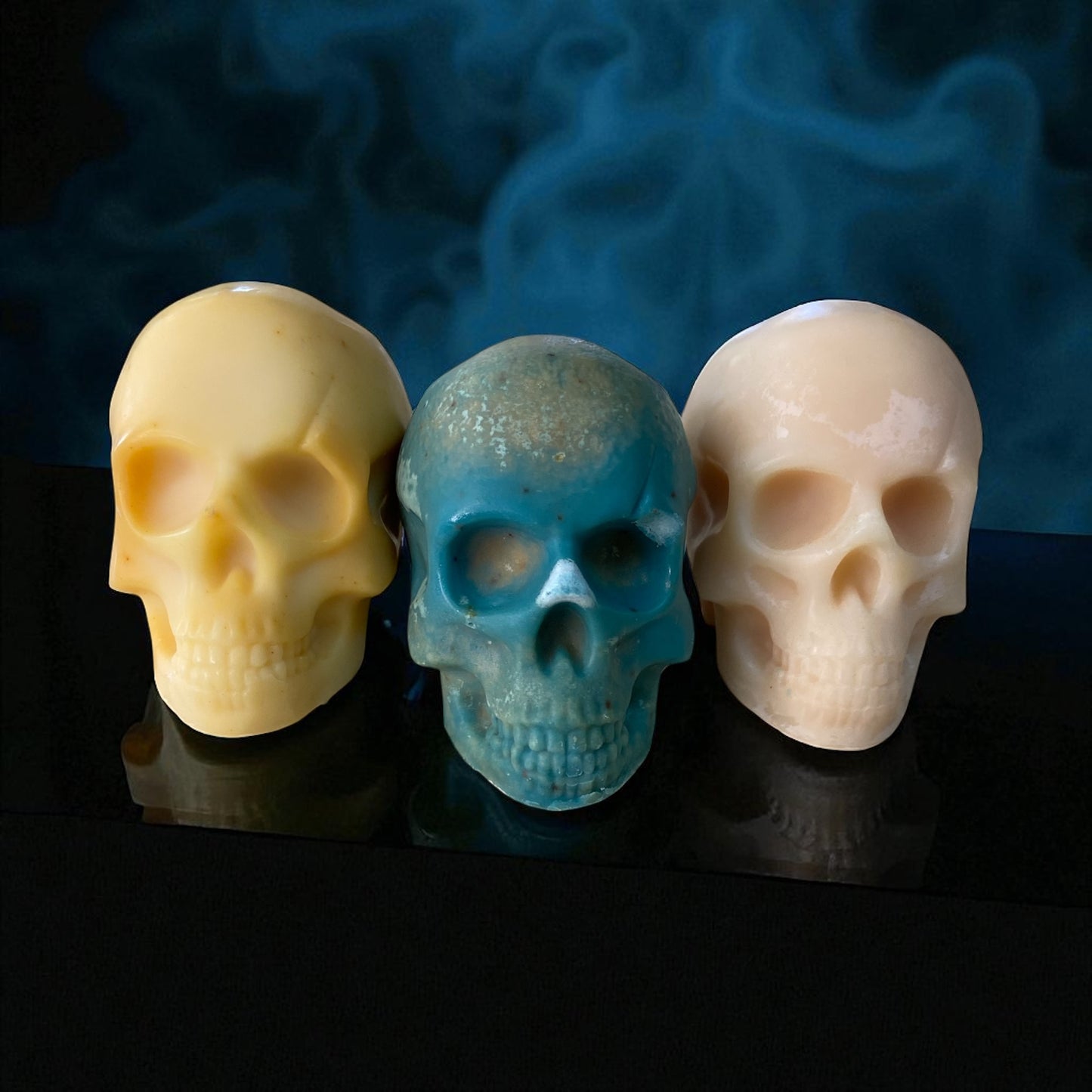 Tallow Soap Skulls with Essential Oils