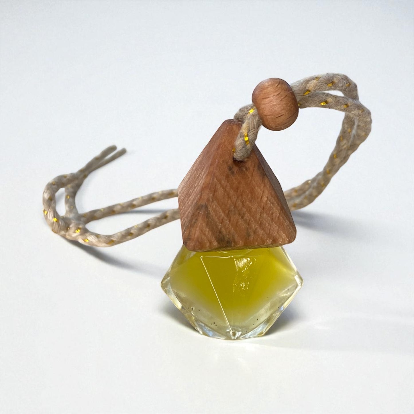 Hanging Glass & Wood Defuser with Essential and Fragrance Oils for Car, Home, Work Makes a Great Gift House x Bouse