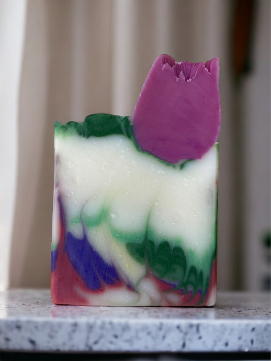 Lovely Spring Day Soap with Essential Oils
