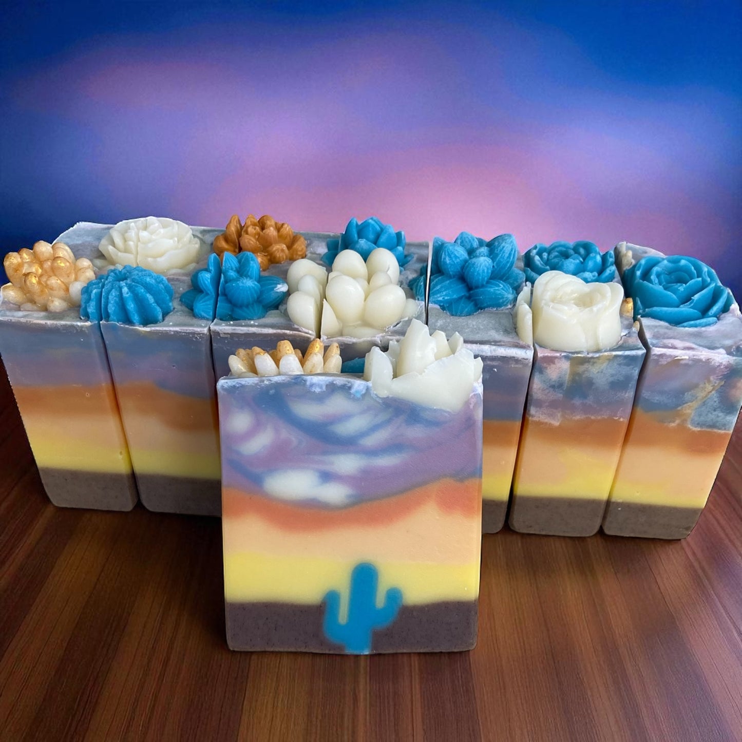 Lavender Skies Tallow Soap Lavender & Lemongrass Essential Oils