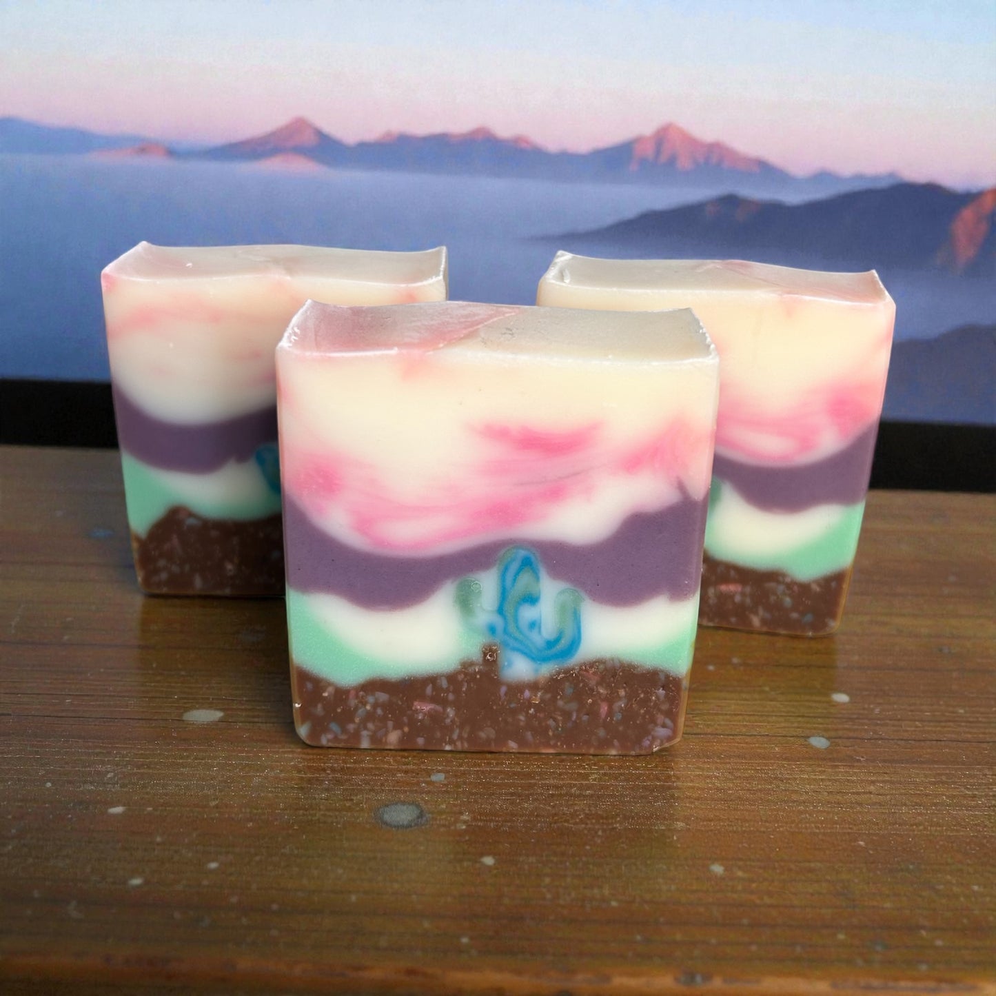 Misty Mountain Lavender & Eucalyptus Tallow Soap with Essential Oils