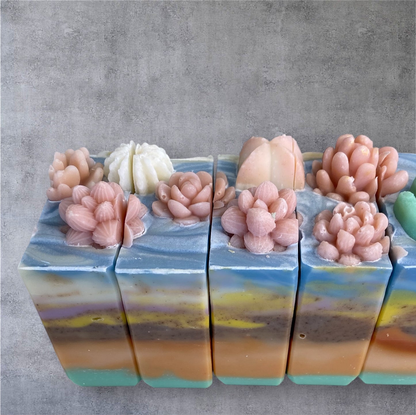 Yellow Lark’s Painted Mesa,  Arizona Themed Tallow Soap with Essential Oils