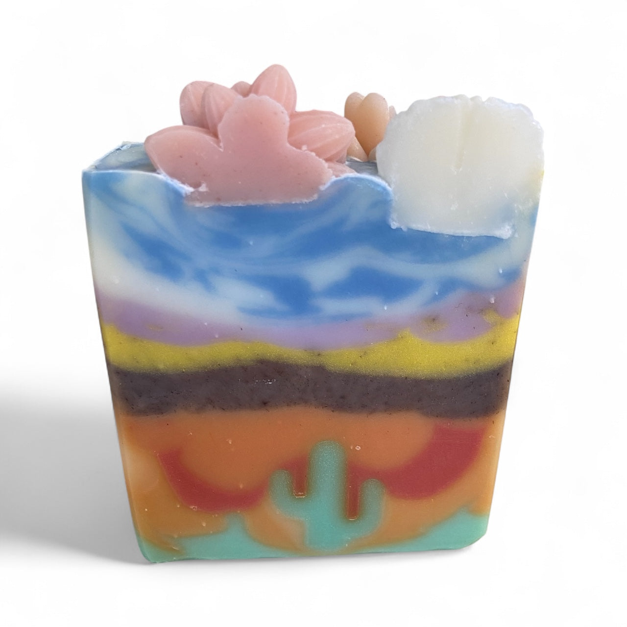 Yellow Lark’s Painted Mesa,  Arizona Themed Tallow Soap with Essential Oils