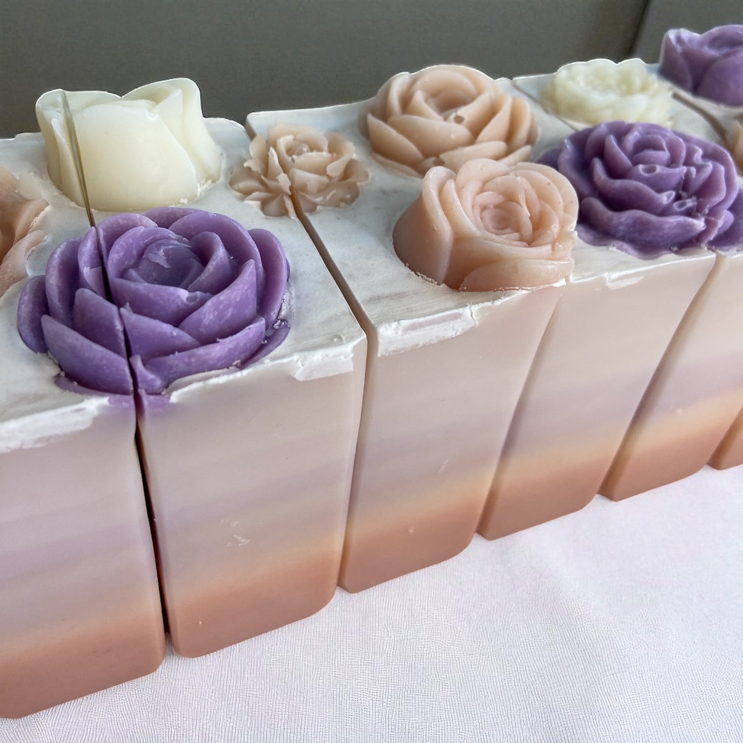 Desert Dream Tallow Soap with Geranium Rose, Lavender, and Clary Sage Essential Oils