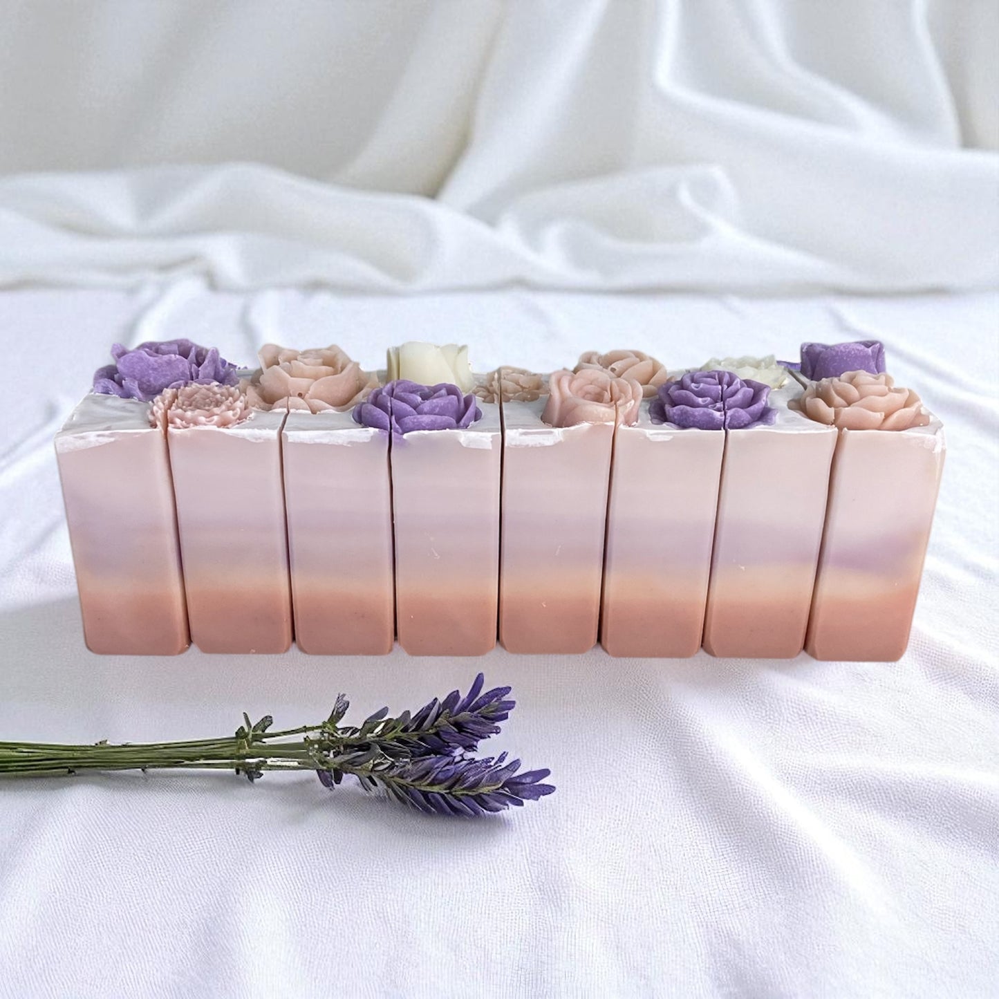 Desert Dream Tallow Soap with Geranium Rose, Lavender, and Clary Sage Essential Oils