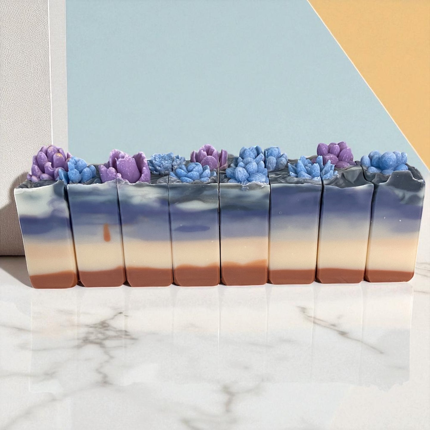 Twilight Desert Arizona Themed Tallow Soap with Essential Oils