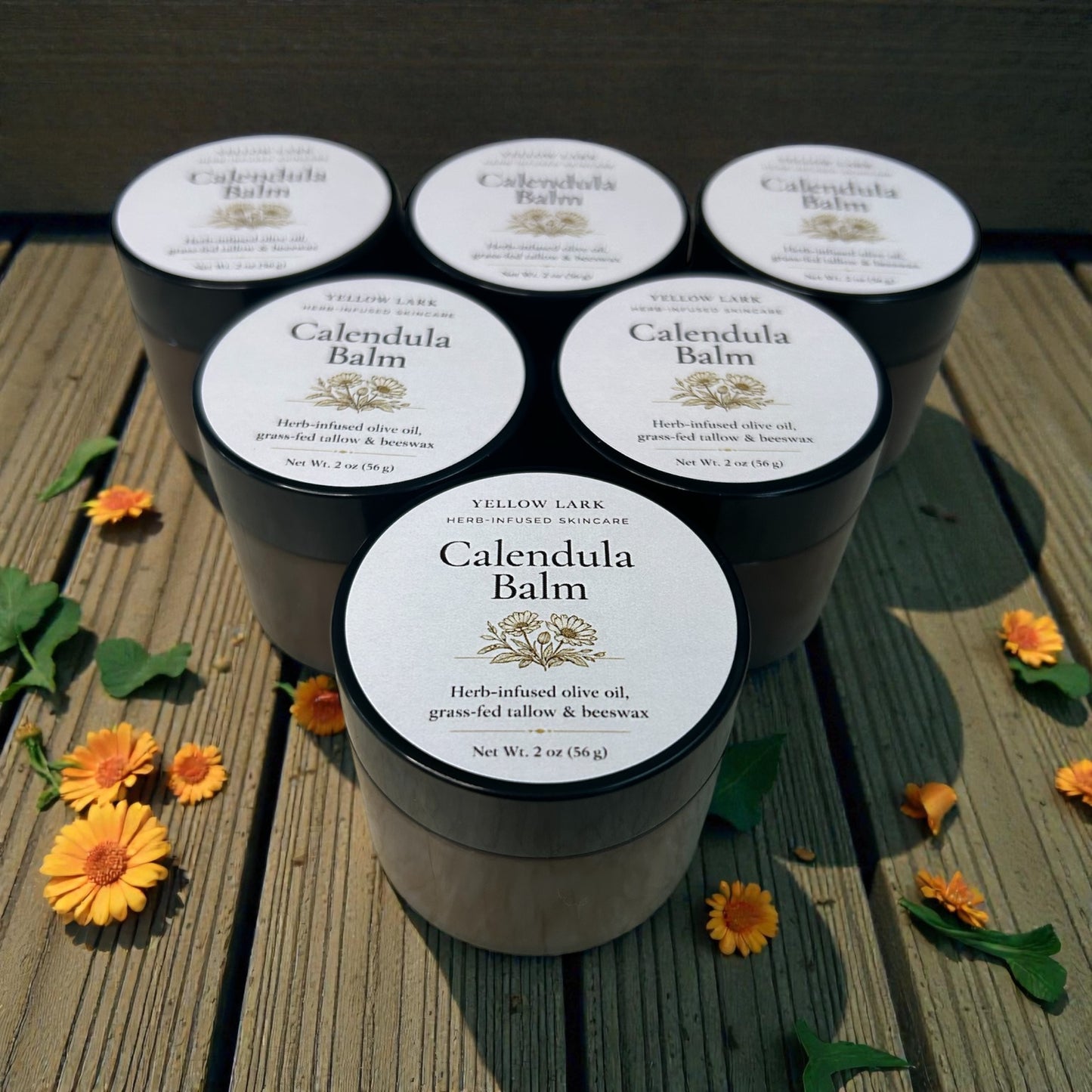 🌼 Calendula Balm Herb-Infused Skincare